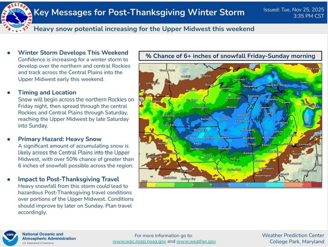 Thanksgiving Weekend 2025 Winter Storm(s) - Page 6 - East of the ...