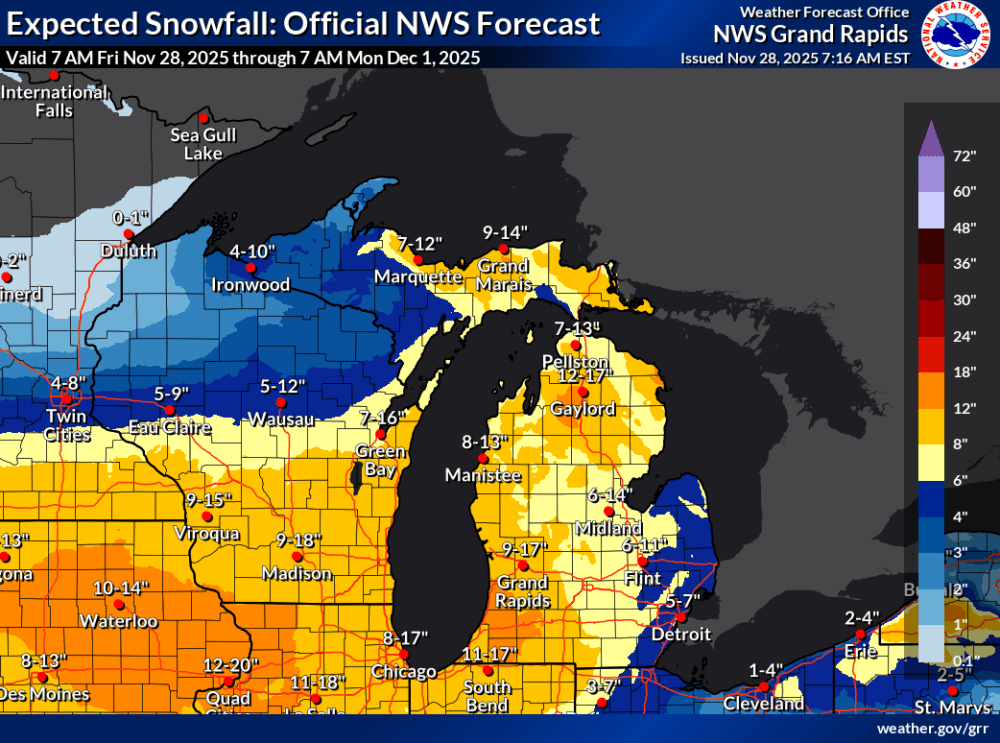 Thanksgiving Weekend 2025 Winter Storm(s) - Page 16 - East of the ...