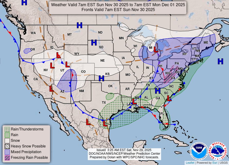 Thanksgiving Weekend 2025 Winter Storm(s) - Page 19 - East of the ...