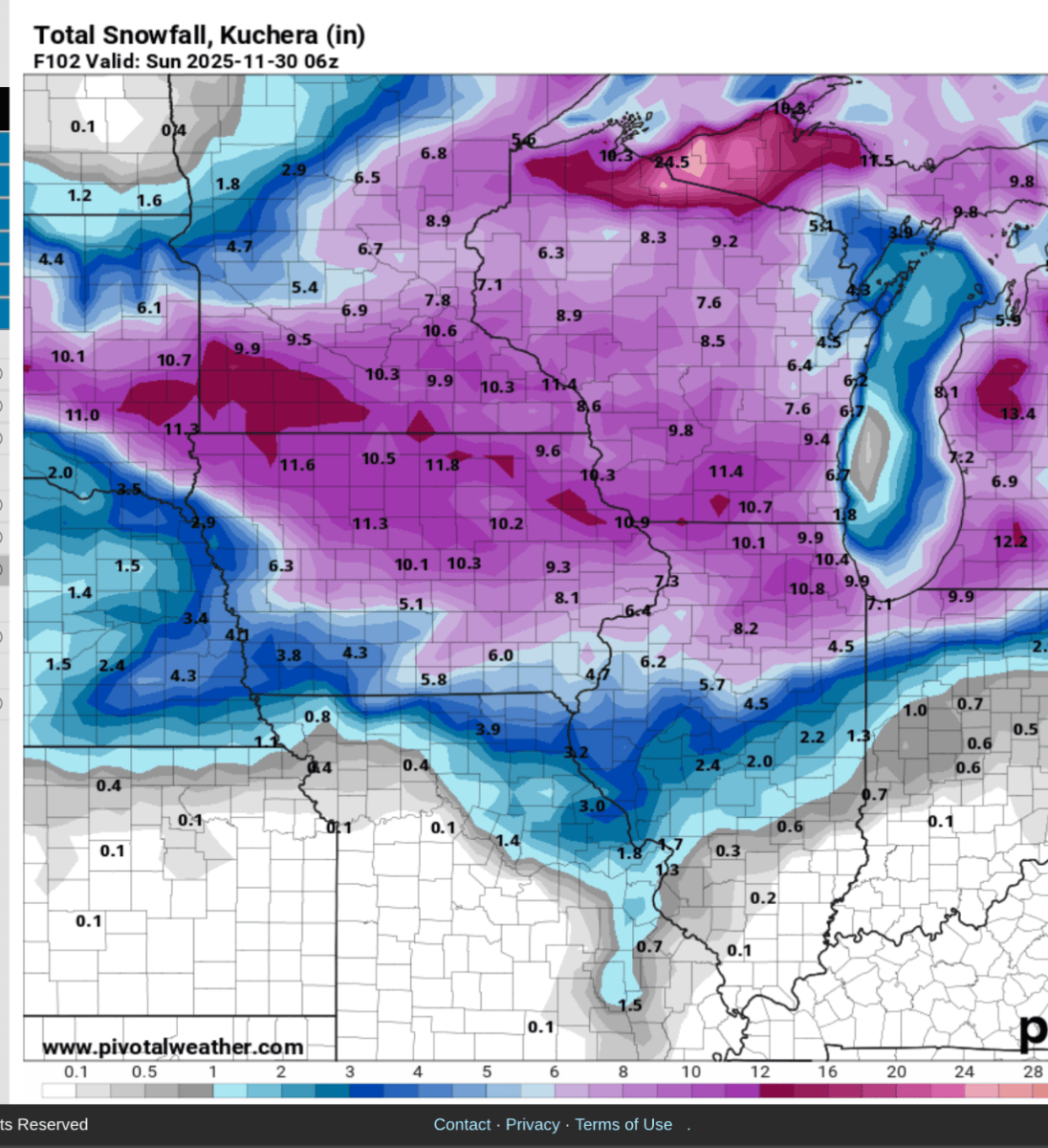 Thanksgiving Weekend 2025 Winter Storm(s) - Page 6 - East of the ...