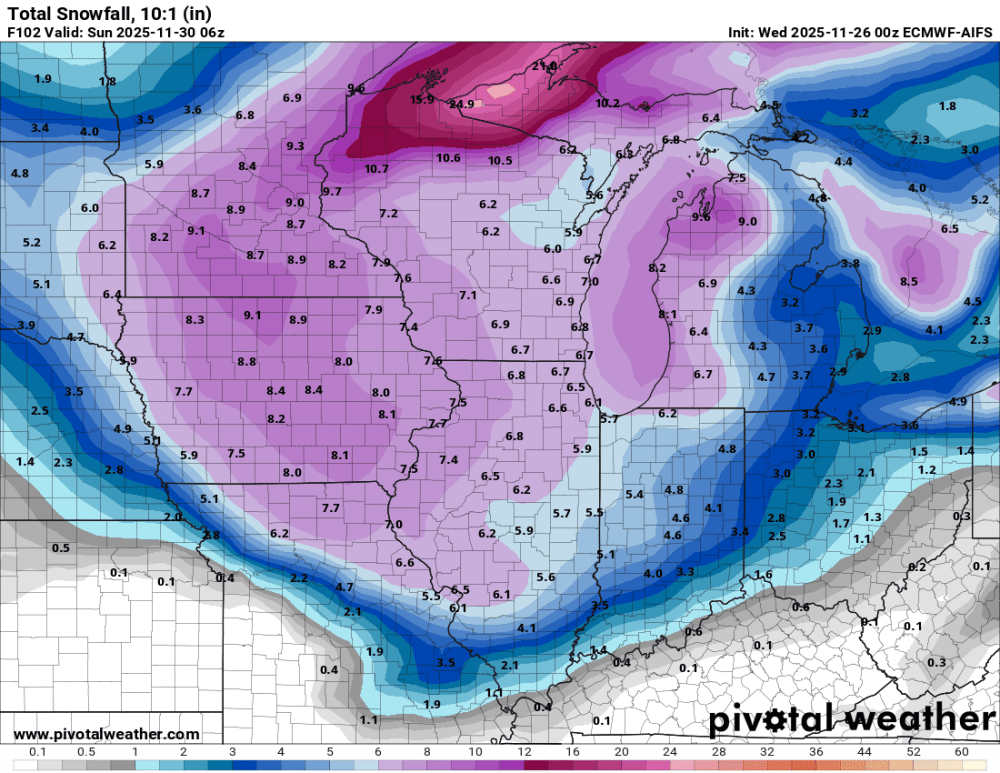 Thanksgiving Weekend 2025 Winter Storm(s) - Page 7 - East of the ...
