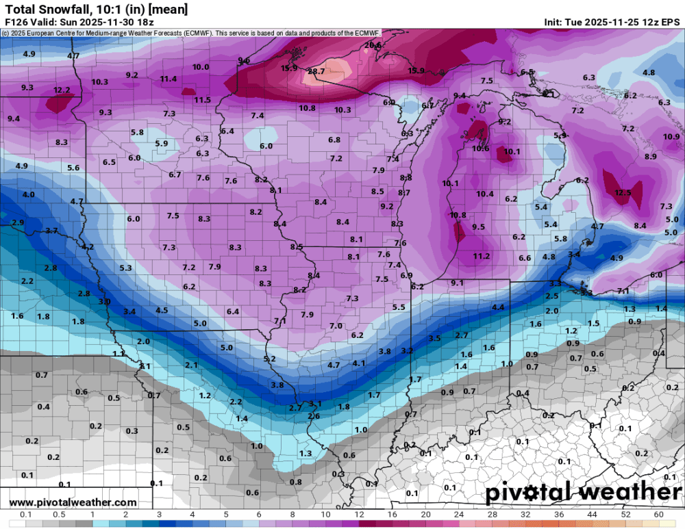 Thanksgiving Weekend 2025 Winter Storm(s) - Page 5 - East of the ...