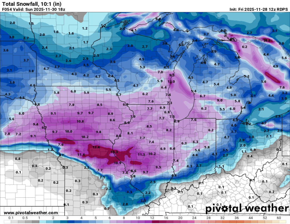 Thanksgiving Weekend 2025 Winter Storm(s) - Page 16 - East of the ...
