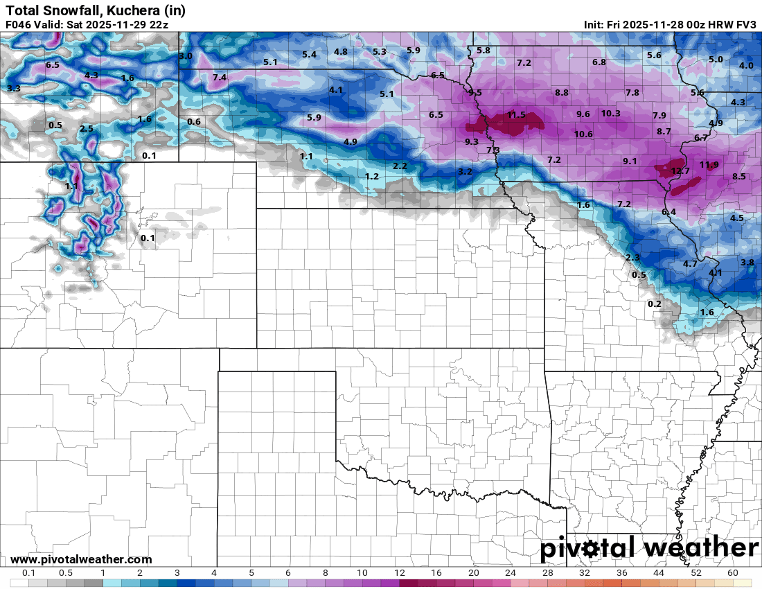 Thanksgiving Weekend 2025 Winter Storm(s) - Page 14 - East of the ...