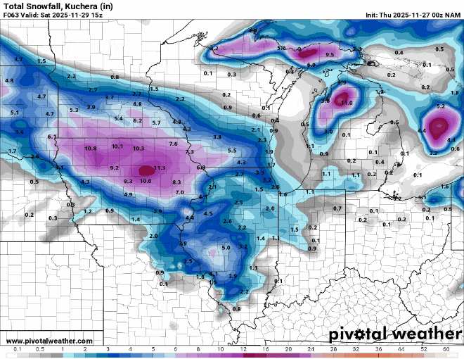 Thanksgiving Weekend 2025 Winter Storm(s) - Page 12 - East of the ...